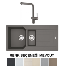 Franke UBG 651-100 + Active Plus Doccia Granit Eviye Armatür Kampanyası