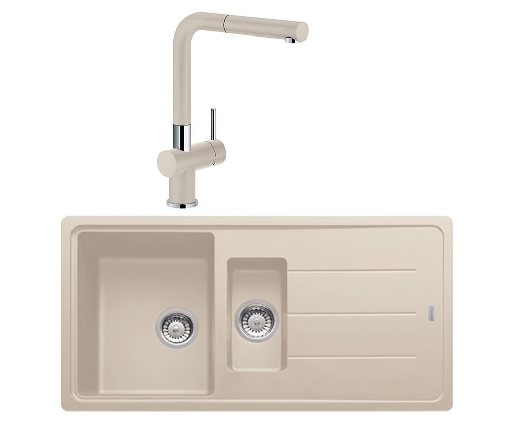 Franke BFG 651 + Active Plus Doccia Granit Eviye Armatür Kampanyası Sahara