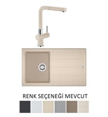 Franke BFG 611-86 + Active Plus Doccia Granit Eviye Armatür Kampanyası