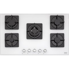 Franke 90 Cm Beyaz Cam Ankastre Set