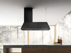 Elica Ikona Lıght Maxxi Black Ada Davlumbaz