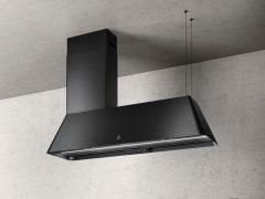 Elica Ikona Lıght Maxxi Black Ada Davlumbaz
