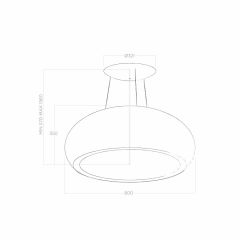 Elica Inox Ada Davlumbaz (IX/F/80)