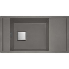 Franke Fresno Tek Göz Damlalıklı Granit Eviye Stone Grey