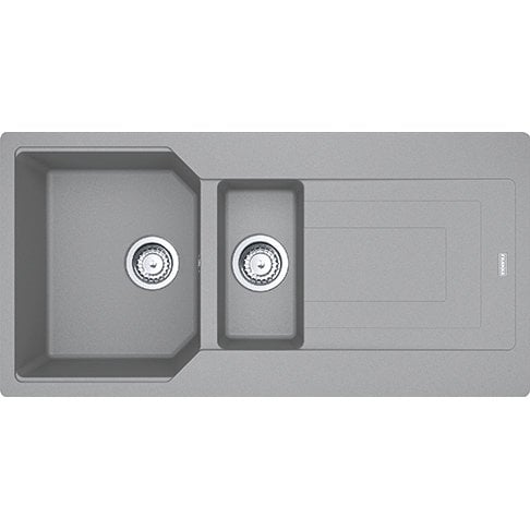 Franke Urban 1,5 Göz Damlalıklı Granit Eviye Stone Grey
