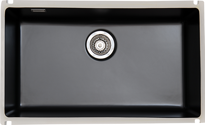 Nuevo SONIC 700 U Siyah Seramik Eviye