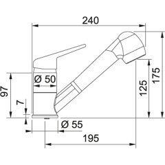 Franke Novara Plus Spiralli Armatür