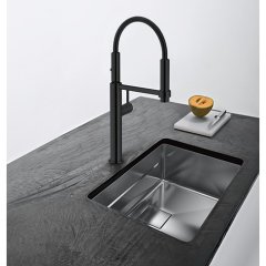Franke Pescara Matt Black Spiralli Armatür