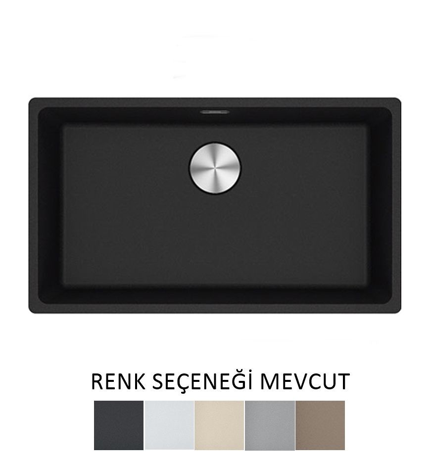 Franke Maris MRG 110-72 Tezgah Altı Granit Eviye