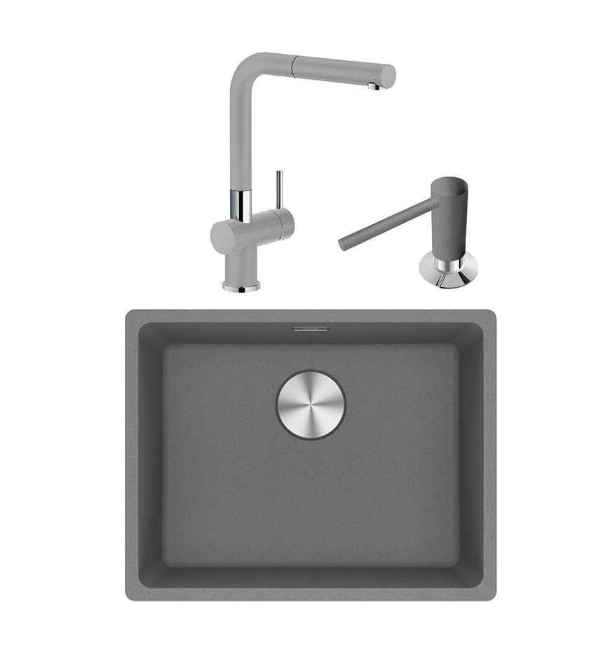 Franke Maris MRG 110-52 Tezgah Altı Granit Eviye + Active Plus