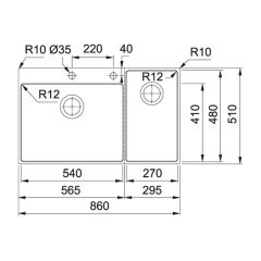 Franke Box Center Çelik Eviye & Fox Pro Armatür