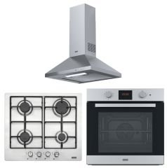 Franke 60 CM İnox Dijital Ankastre Set (FHNL 604 4G X E + FSL 86 H XS + FDL 6165 XS/600)